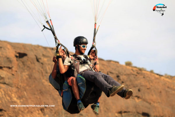 Joy tendem paragliding