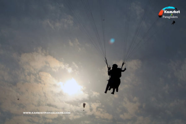 Acro tendem paragliding