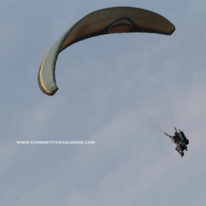 Acro tendem paragliding