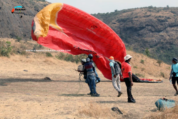 Acro tendem paragliding