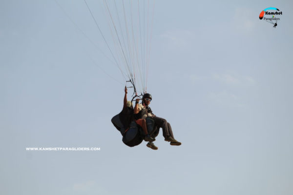 Acro tendem paragliding